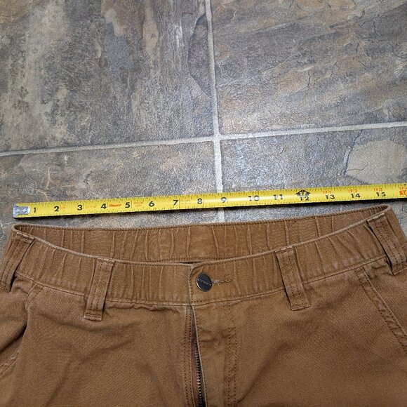 Carharrt Relaxed Tapered Rigby Jogger size 33 Tall Khaki - Picture 6 of 6